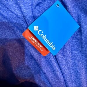 NWT Columbia Blue Omni-Heat Leggings
